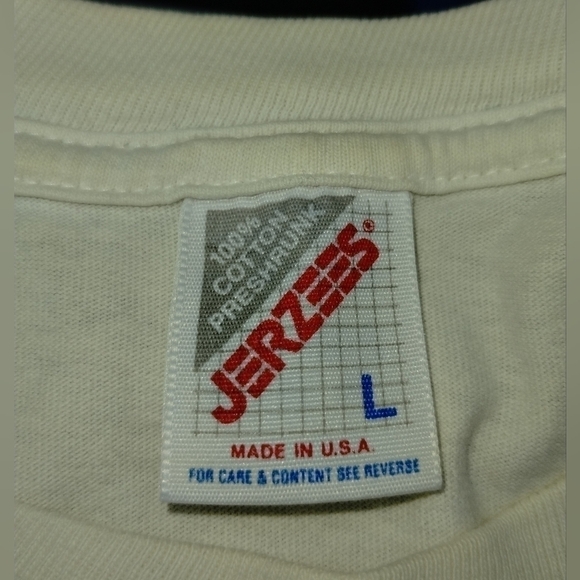 VTG 80s 90s Adult Large T-shirt Cancun Mexico Vacation Tee Jerzees Made In USA - Picture 6 of 7